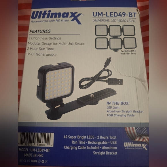 NIB Universal LED Video Light - Picture 2 of 2